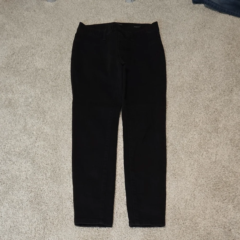 Judy Blue‎ Black Pull On Skinny Jeans